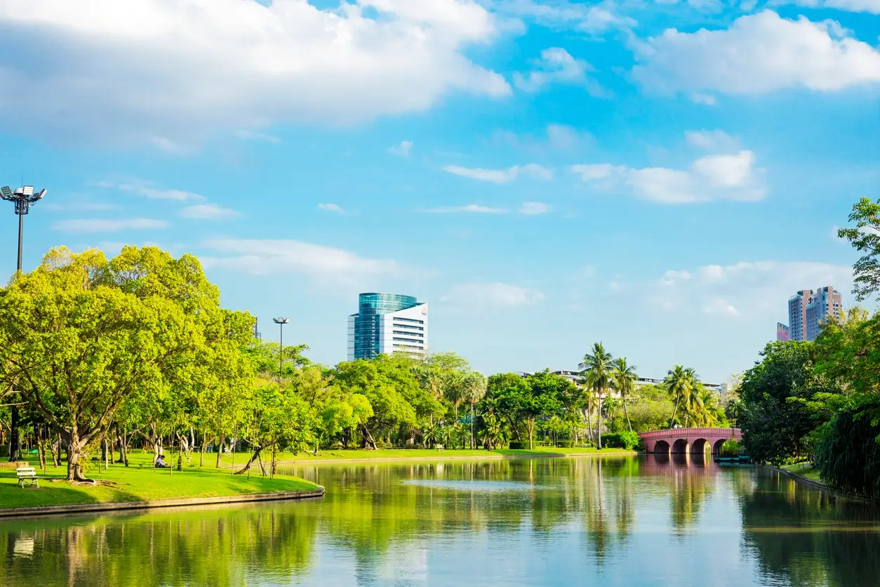 chatuchak park in bangkok