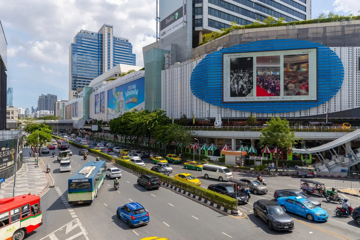 siam square in bangkok